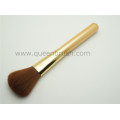 Private Label Gold Nylon Haar Pulver Kosmetik Pinsel